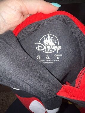 Disney Parks Mickey Mouse Hooded Shirt Size XS Kids